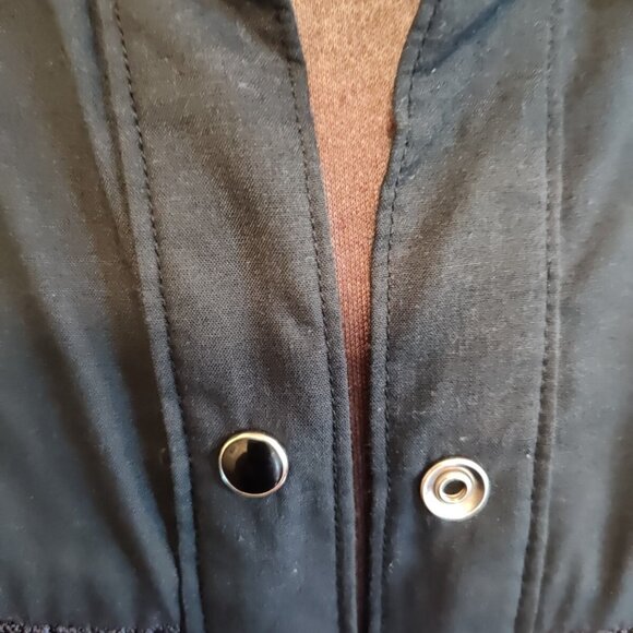 Vintage Western Wear Canada Cowboy Ranchwear Snap Fringe Shirt Sz L Round-up - Picture 4 of 11